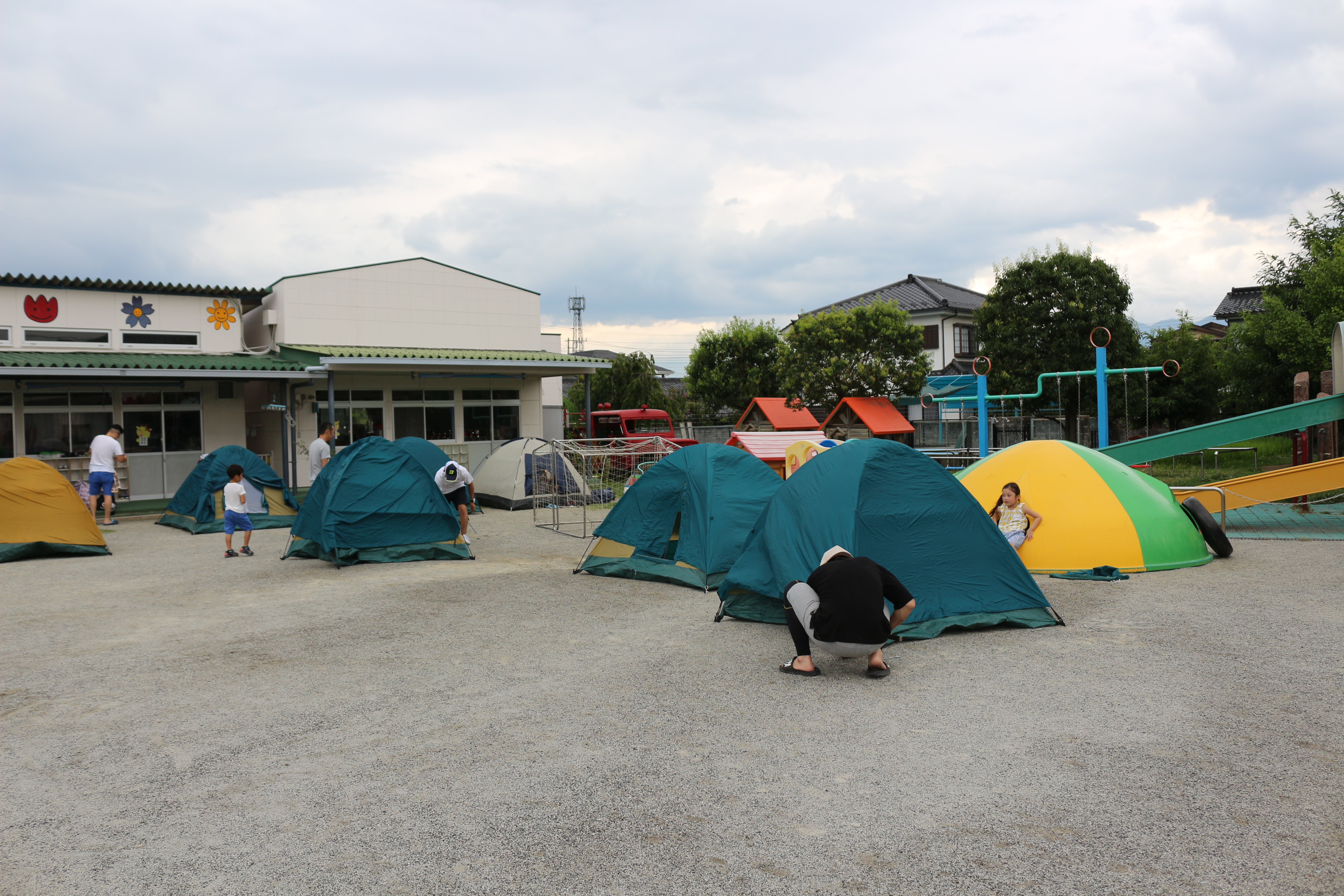 幼稚園 キャンプ 